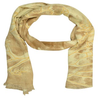 Digital Print Stole- Brown